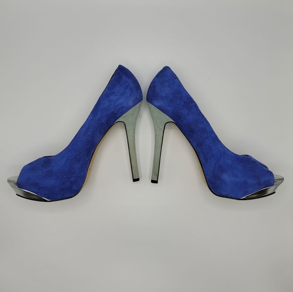 Enzo Angiolini Peep-Toe Pumps - Picture 9 of 14